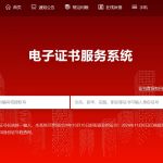 中国传统文化促进会电子证书服务系统